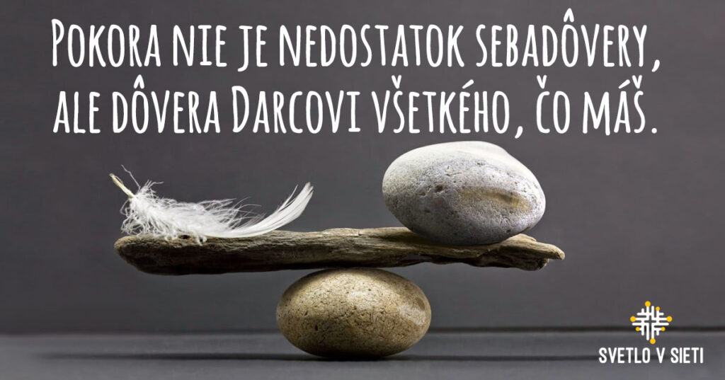 pokora a sebadôvera